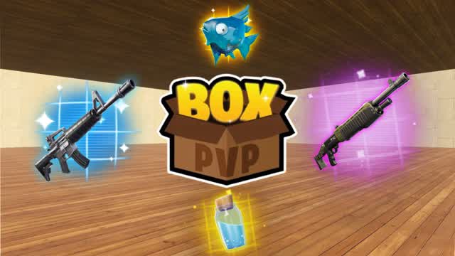 BOX FIGHT PVP — Fortnite Creative map cover art