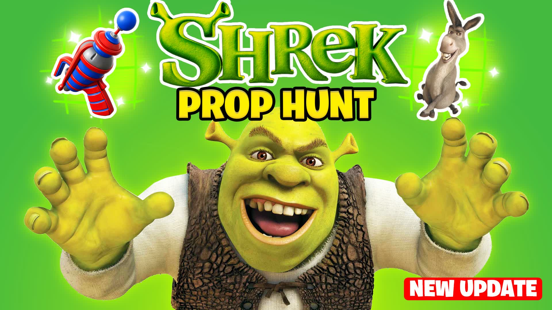 SHREK PROP HUNT — Fortnite Creative map