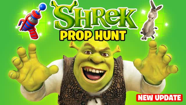 SHREK PROP HUNT — Fortnite Creative map cover art