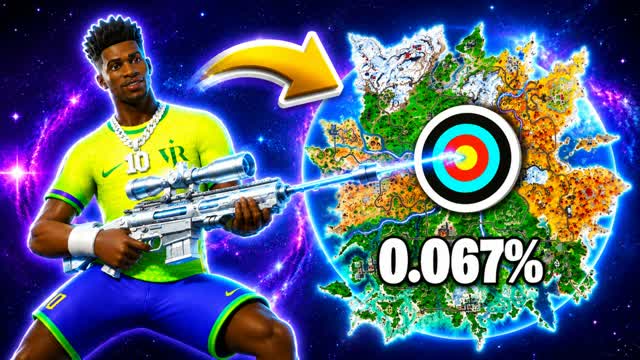 🌀 Chaos UNC Trickshot Parkour Chain ⛓️ — Fortnite Creative map