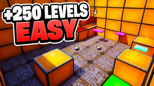 +250⭐LEVEL EASY PARKOUR⭐6767 — Fortnite Creative map