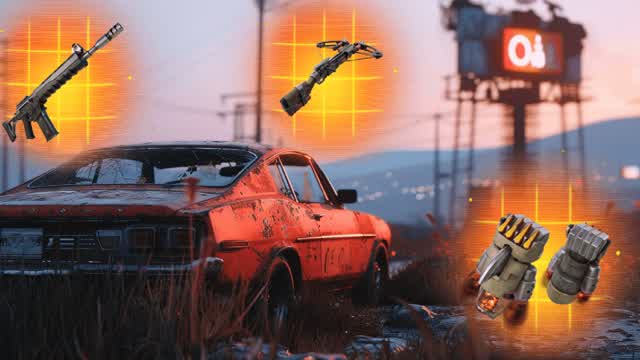 Open World FFA عالم مفتوح مجاني للجميع — Fortnite Creative map cover art
