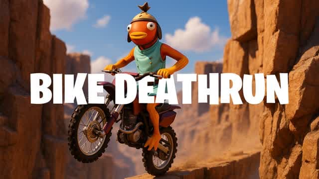 BIKE DEATH RUN　バイクデスラン — Fortnite Creative map