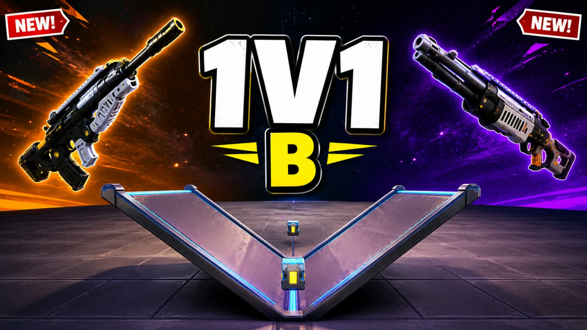 1v1 1v1v1 1v1v1v1 B — Fortnite Creative map