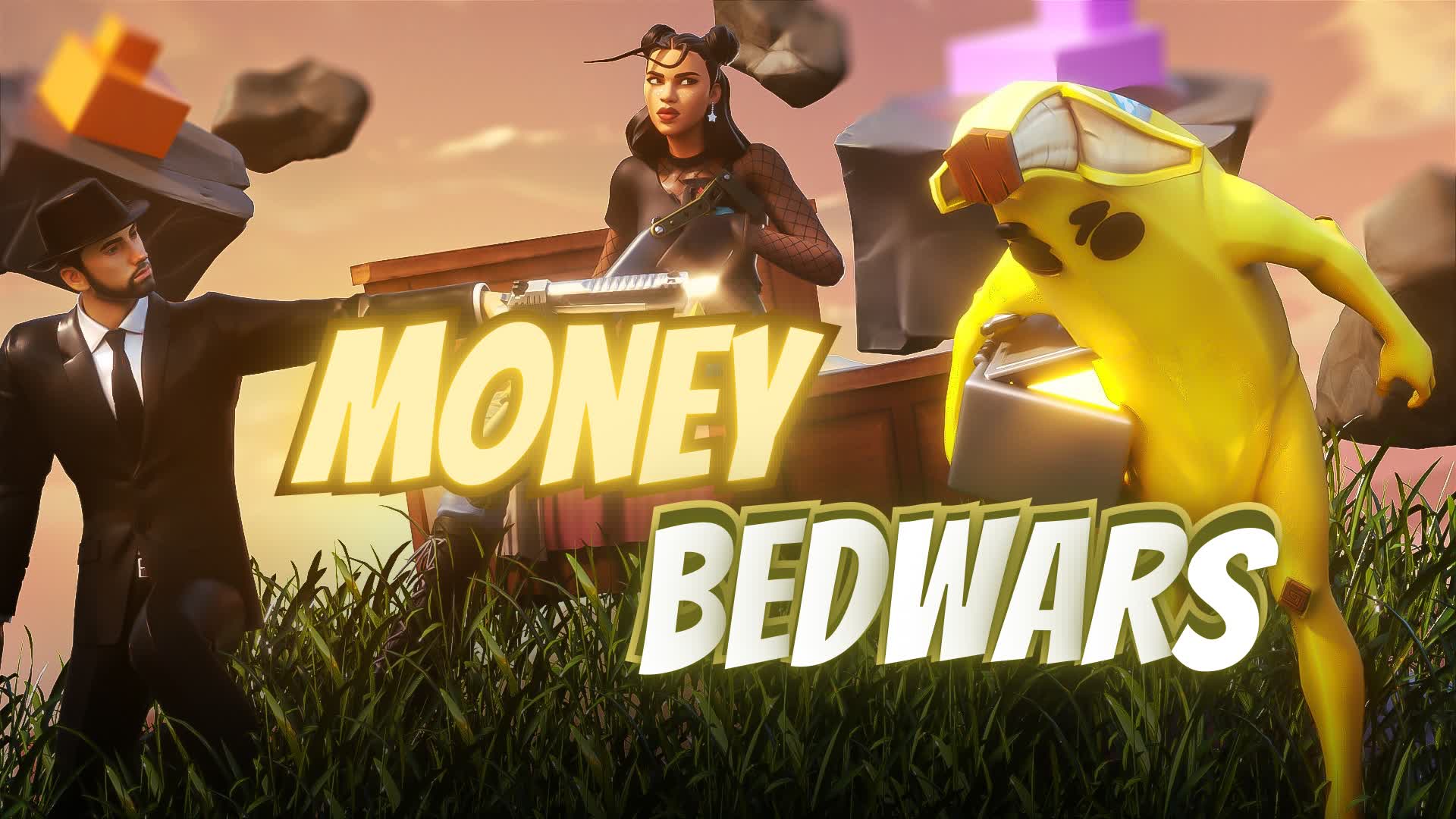 Money Bed Wars — Fortnite Creative map
