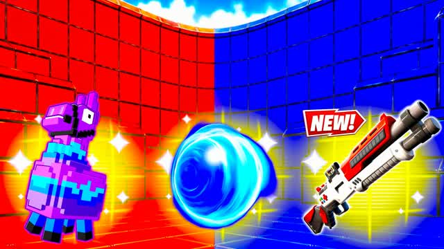 RED VS BLUE CORE BATTLE GEAR 🔴🔵 — Fortnite Creative map