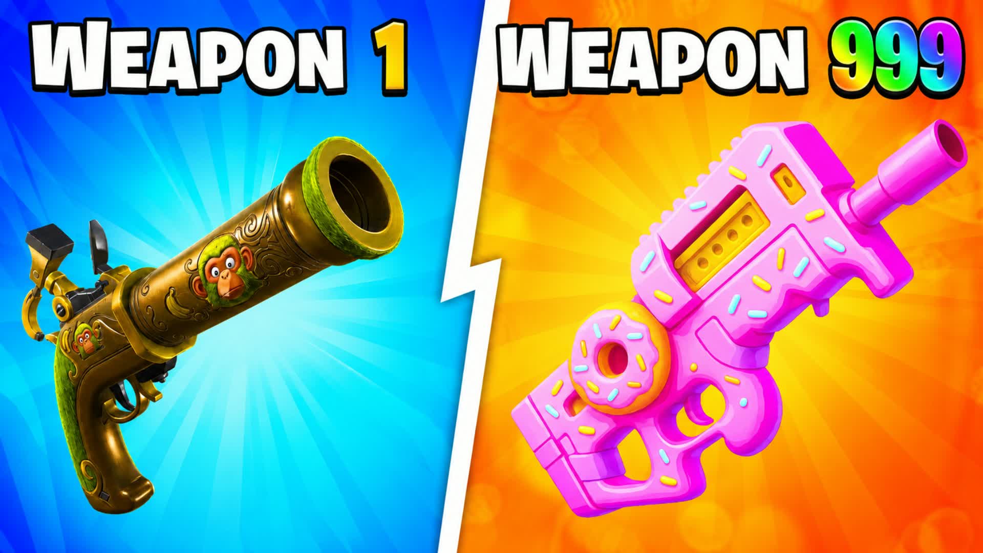 🔫 GUN GAME 🎯 ONE SHOT [PARKOUR] — Fortnite Creative map
