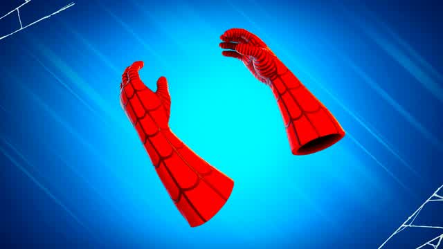 RED VS BLUE RVB SPIDERMAN — Fortnite Creative map cover art