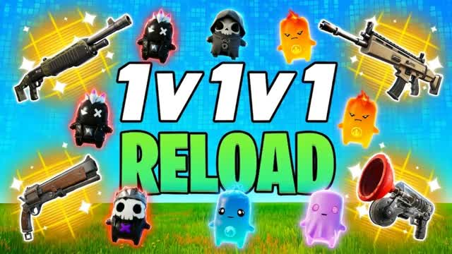 1v1v1 Reload SPIRIT — Fortnite Creative map cover art