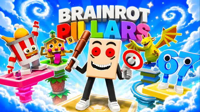 BRAINROT PILLARS [LUCKY BLOCKS]🍀 — Fortnite Creative map