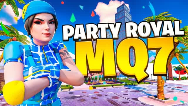 MQ7 PARTY ROYALE — Fortnite Creative map cover art