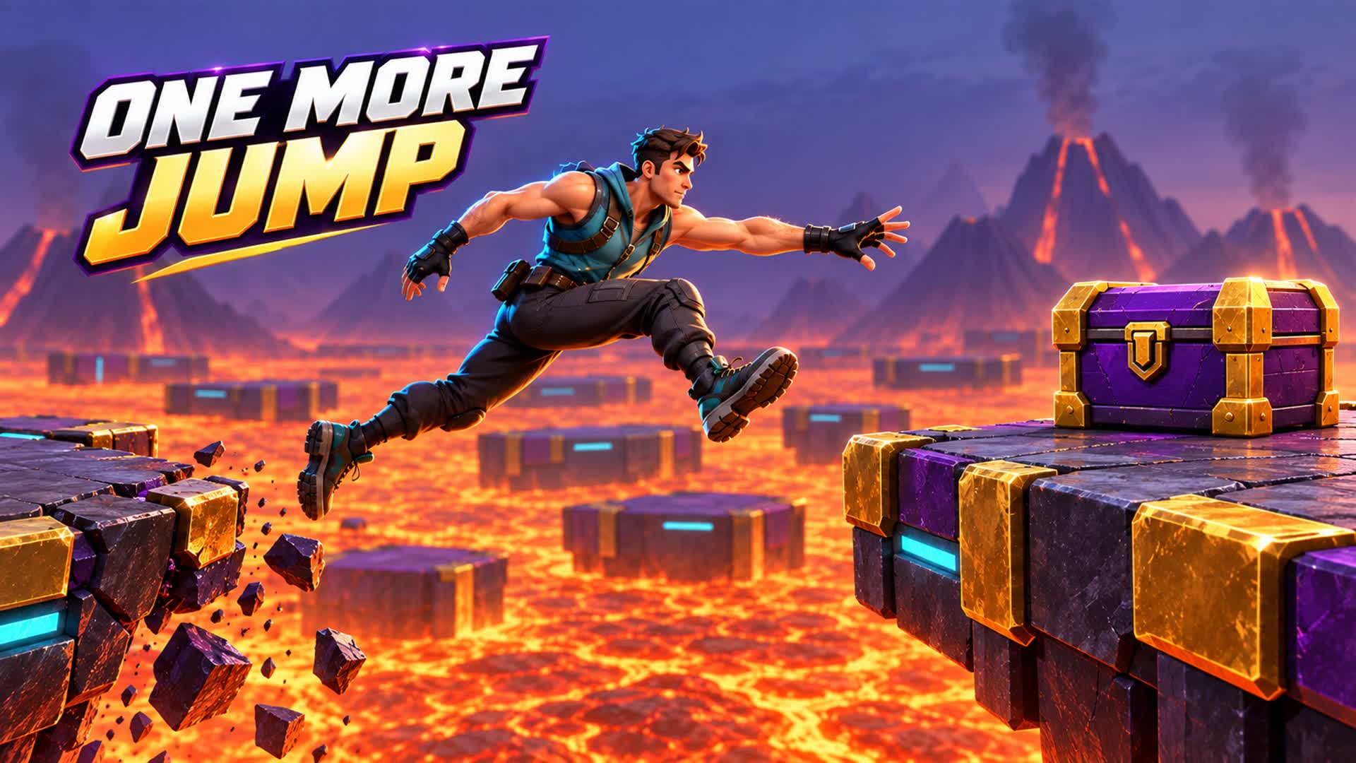BANK OR BURN: LAVA PARKOUR — Fortnite Creative map