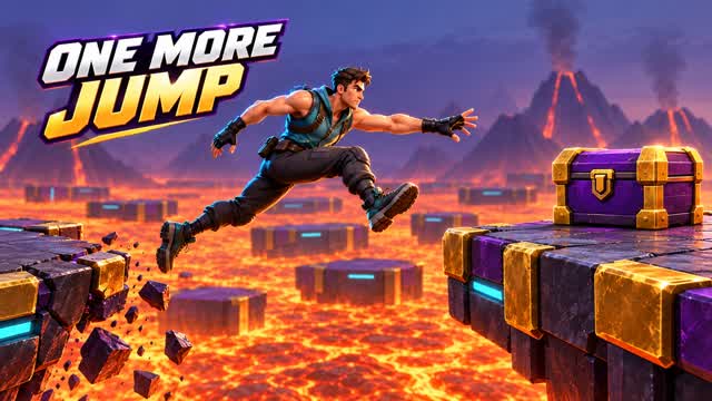 BANK OR BURN: LAVA PARKOUR — Fortnite Creative map