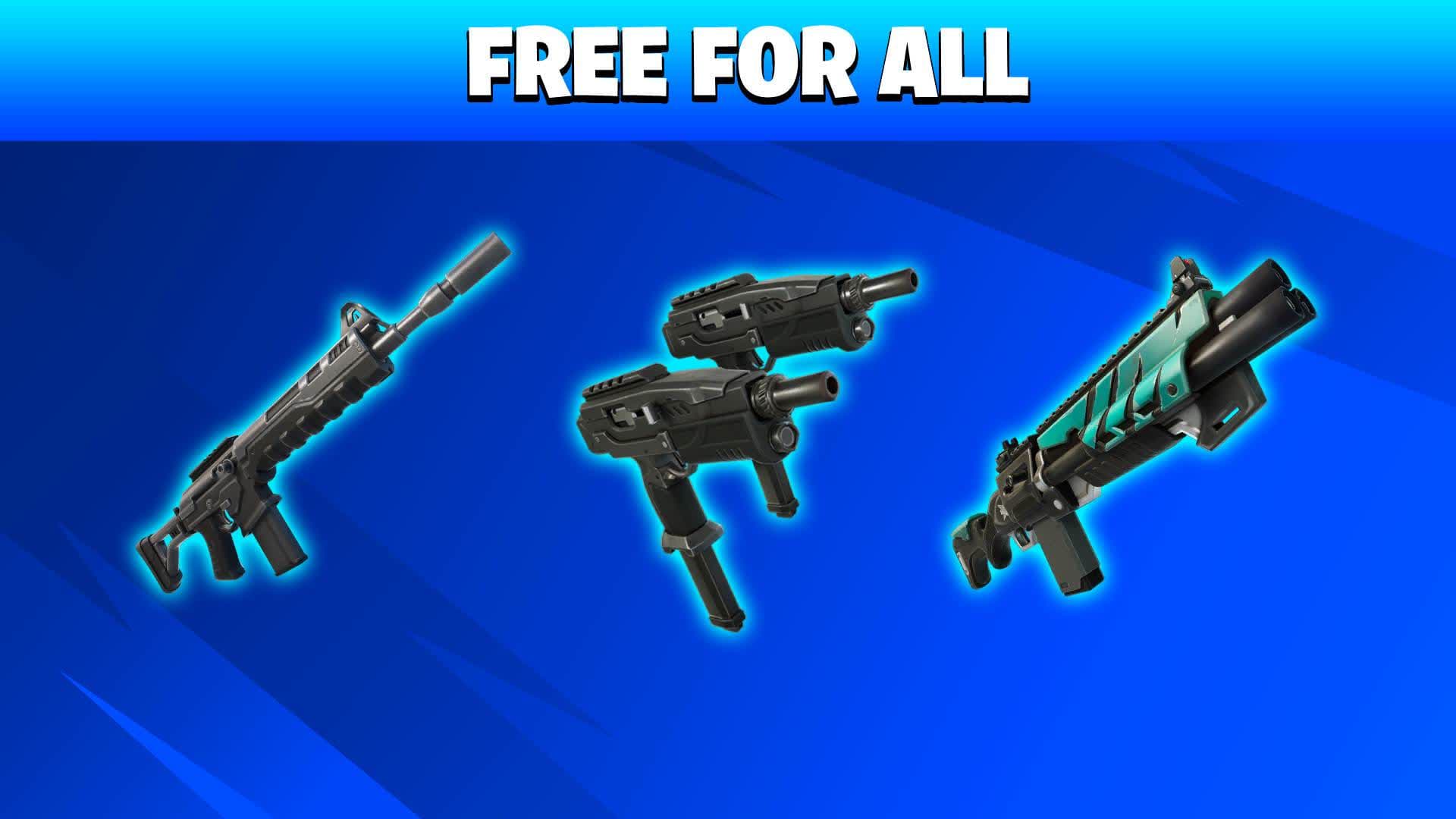 معركة البناء FREE FOR ALL — Fortnite Creative map