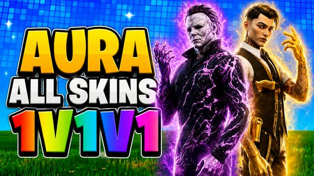 1V1 ملطوخ فايت AURA🎯 *NEW* — Fortnite Creative map cover art