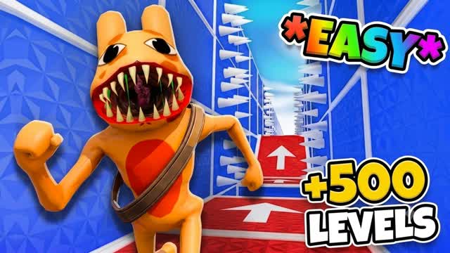 ANIMAL CRAZY PARKOUR +500 LEVELS — Fortnite Creative map