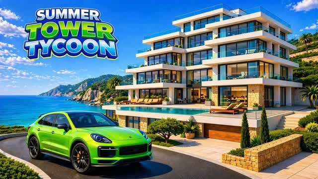 🤩ULTRA SUMMER TYCOON🚧 — Fortnite Creative map