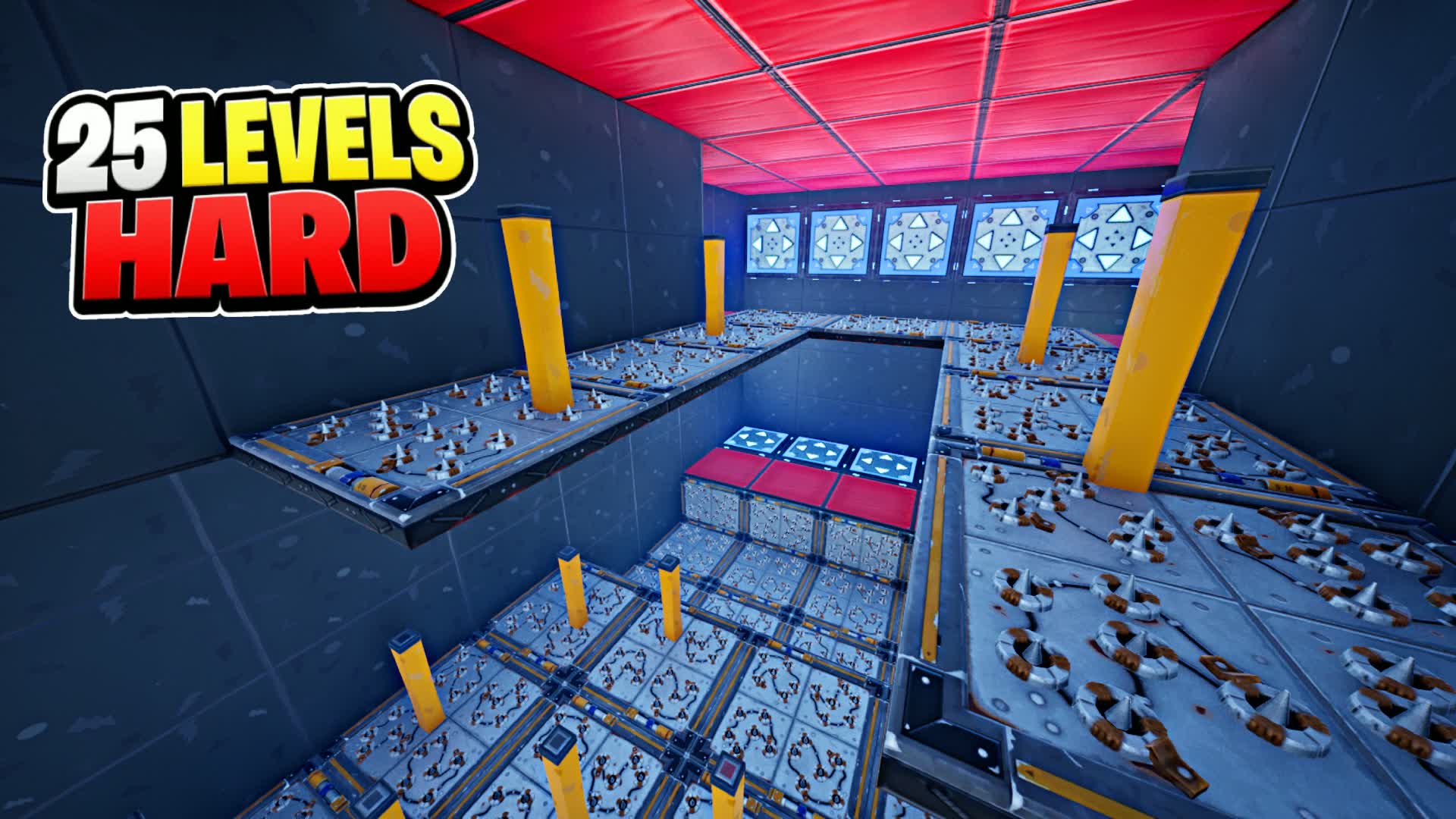 PRO PARKOUR 25 LEVELS [W67W] باركور صعب — Fortnite Creative map