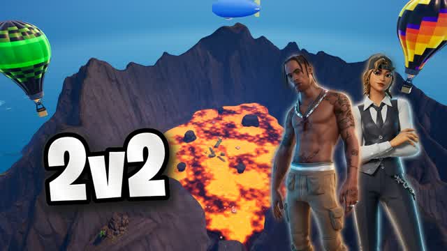 2v2 Last Storm 🌀[Lava] - سكرمز العاصفه — Fortnite Creative map