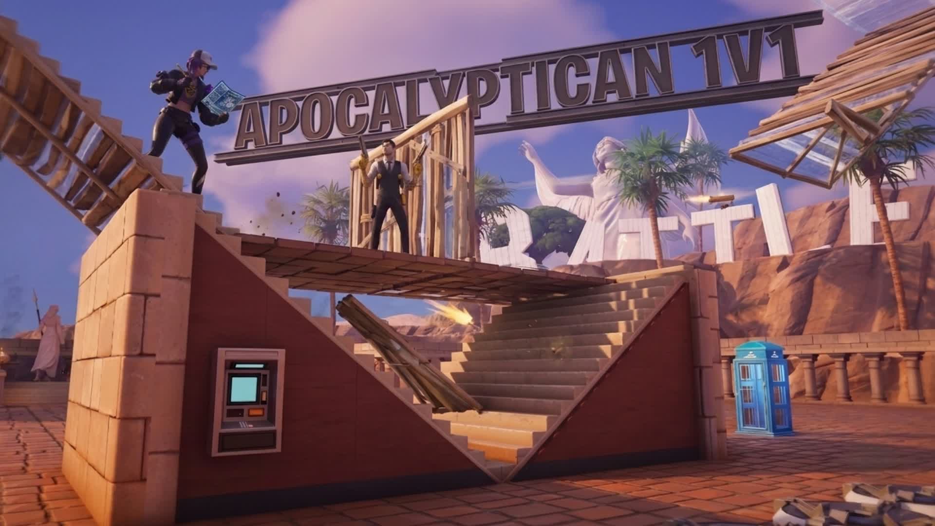 APOCALYPTICAN 1V1 — Fortnite Creative map