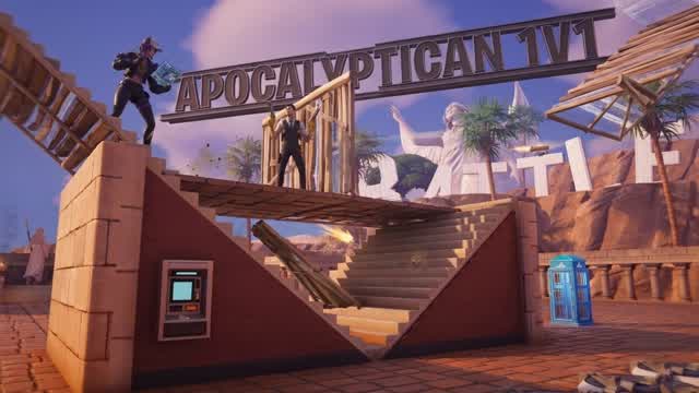APOCALYPTICAN 1V1 — Fortnite Creative map cover art