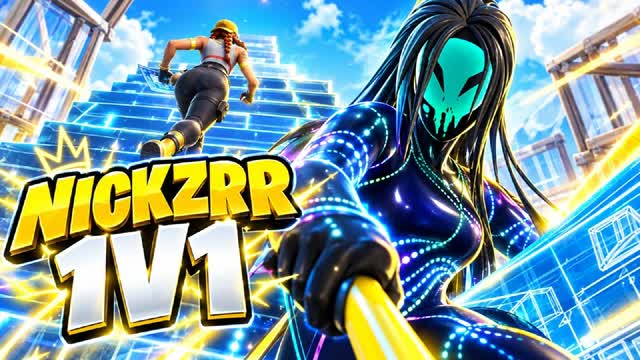 NICKZRR 1V1 BUILD FIGHTS! — Fortnite Creative map cover art