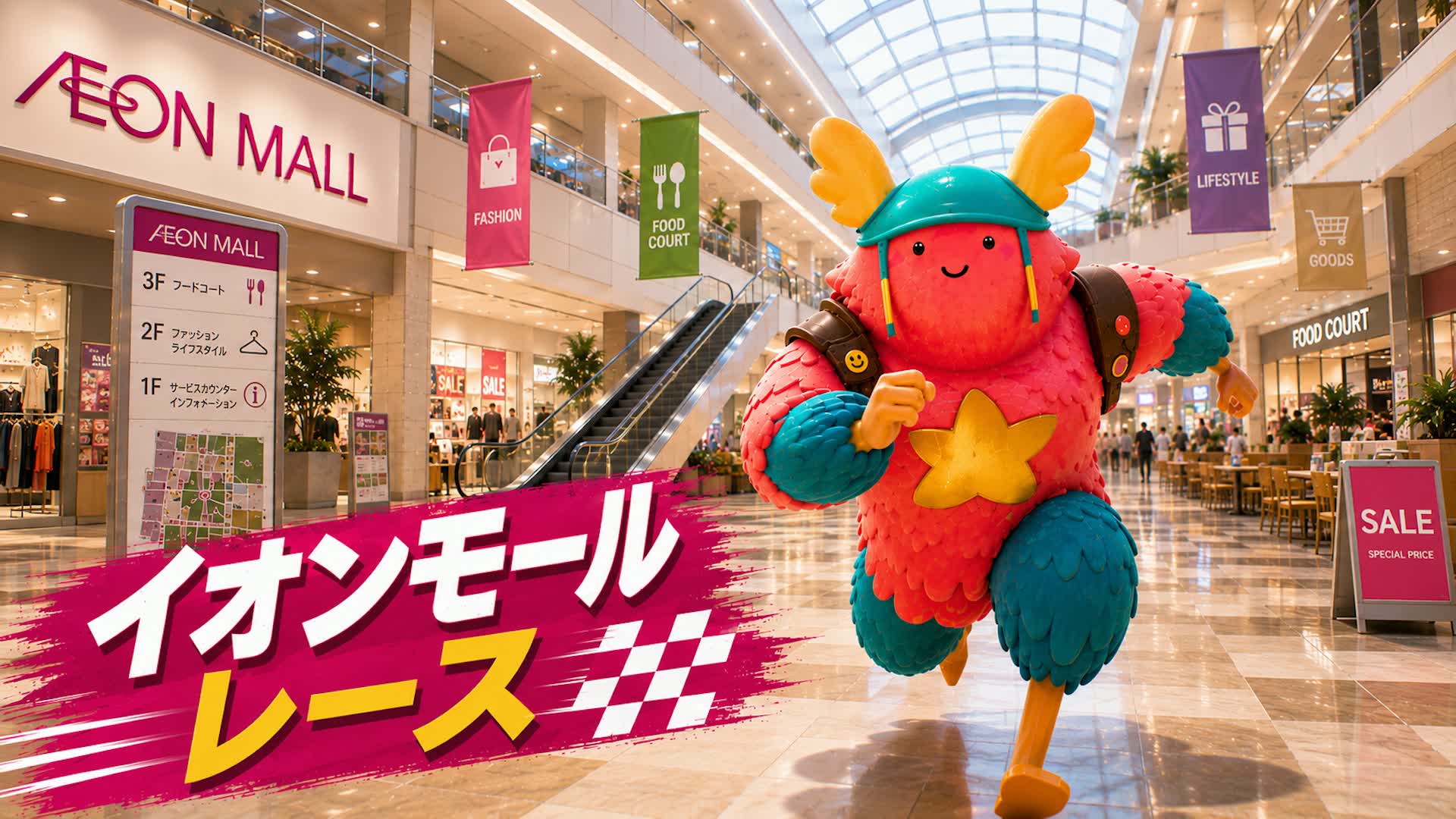 AEON MALL RACE — Fortnite Creative map
