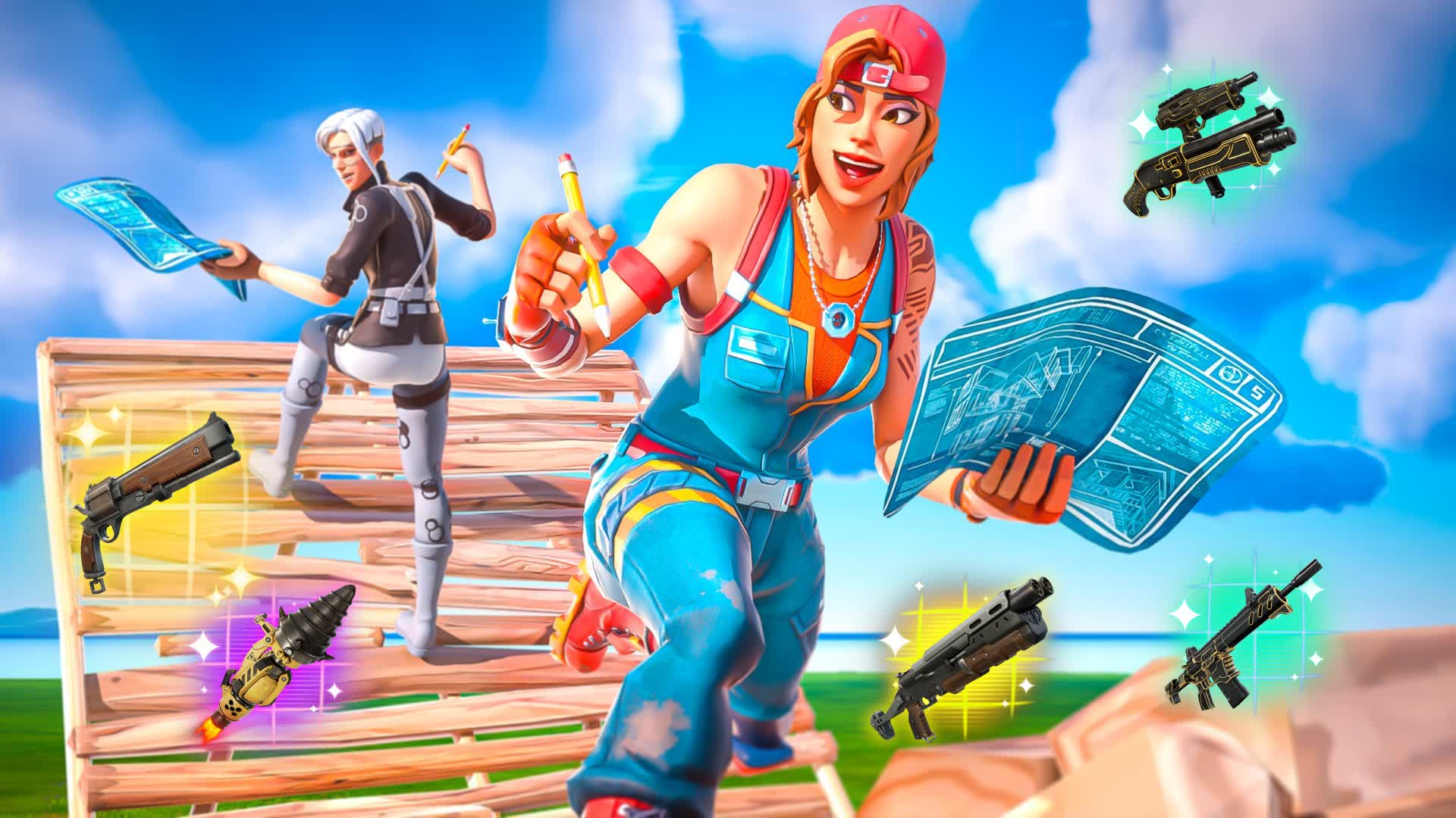 سكرمزر سريع سريع — Fortnite Creative map