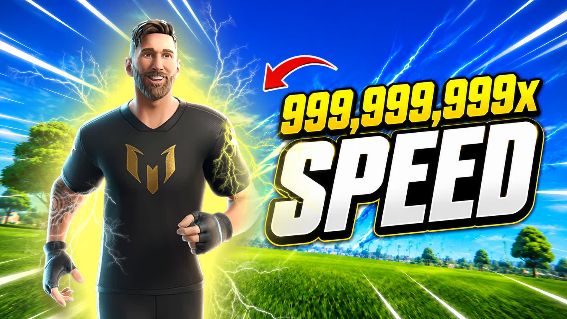 ⚡ GOAT 999,999,999x Speed Sim 🔥 — Fortnite Creative map