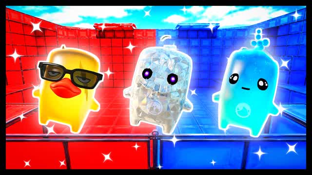 BLUE VS RED CHOOSE YOUR TIMING 🔵🔴 — Fortnite Creative map