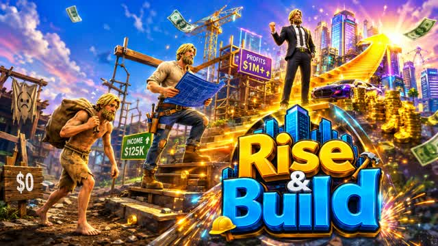 Rise & Build — Fortnite Creative map