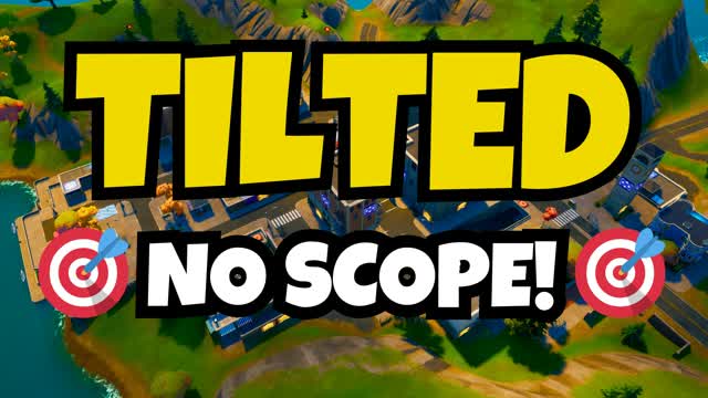 TILTED NO SCOPE!🎯SNIPER ONE SHOT — Fortnite Creative map