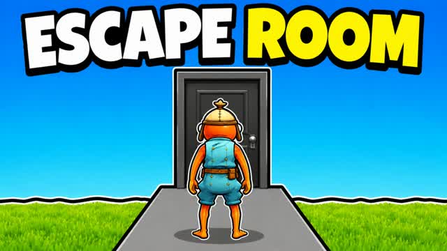 🧠200 IQ ESCAPE ROOM 🧠 — Fortnite Creative map cover art