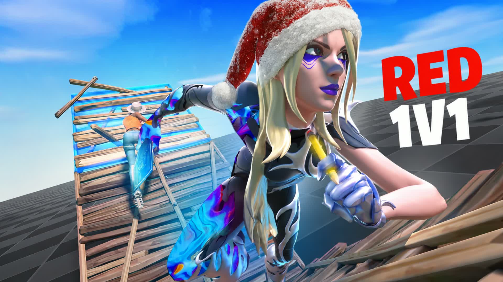 Red 1v1 — Fortnite Creative map