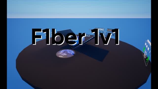 F1ber 1v1 — Fortnite Creative map