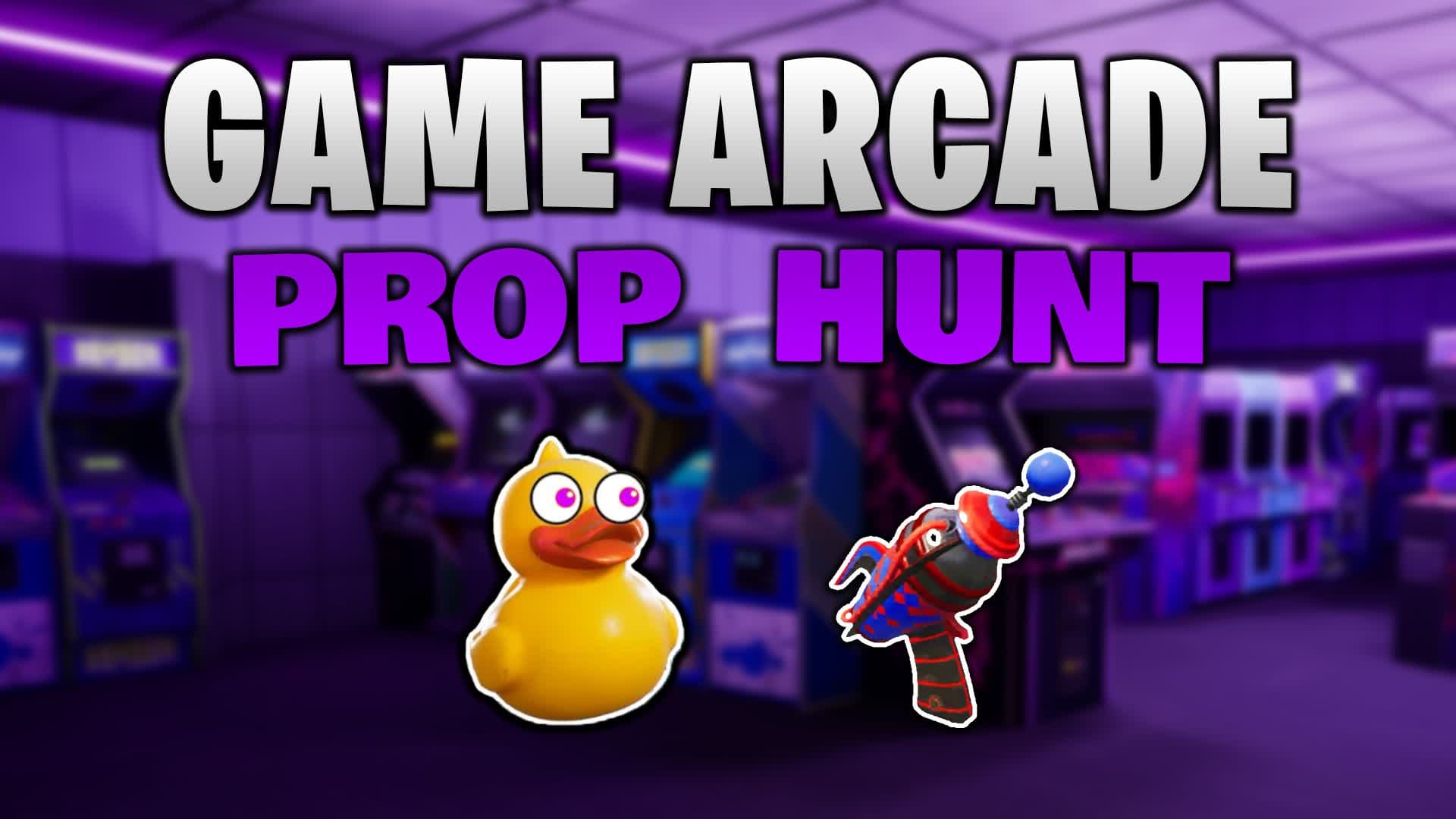 GAMING ARCADE PROP HUNT 🕹️ — Fortnite Creative map