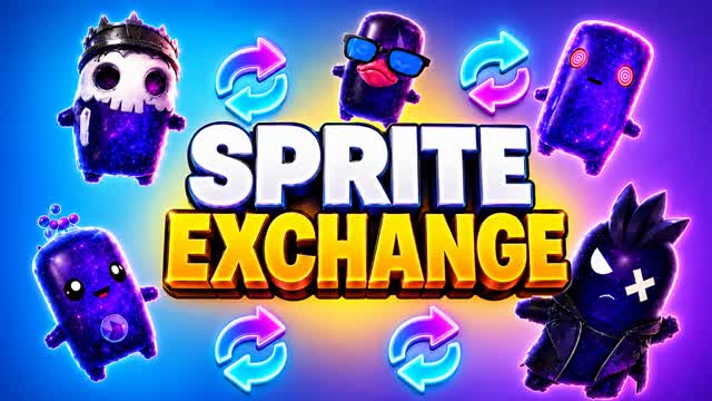 SPRITE EXCHANGE — Fortnite Creative map cover art