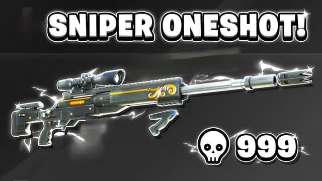 SNIPER BATTLE ONE SHOT 0534-2333-5444🎯 — Fortnite Creative map