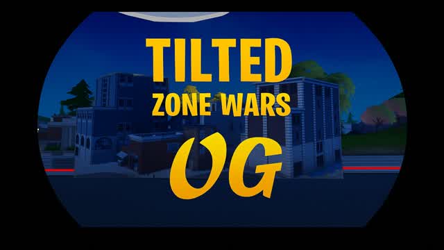 Tilted zone wars — Fortnite Creative map cover art