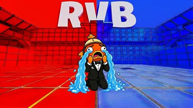 Funny RED VS BLUE — Fortnite Creative map