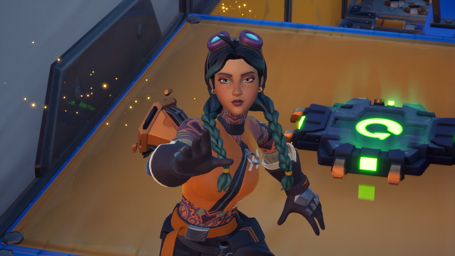 EASY DEATHRUN — Fortnite Creative map