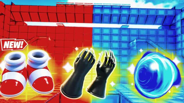 RED VS BLUE BREAKOUT🔴🔵GH7389 — Fortnite Creative map cover art