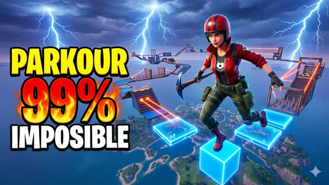 99% PARKOUR IMPOSIBLE — Fortnite Creative map