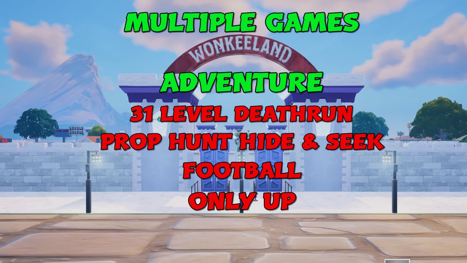 WANKEELAND — Fortnite Creative map