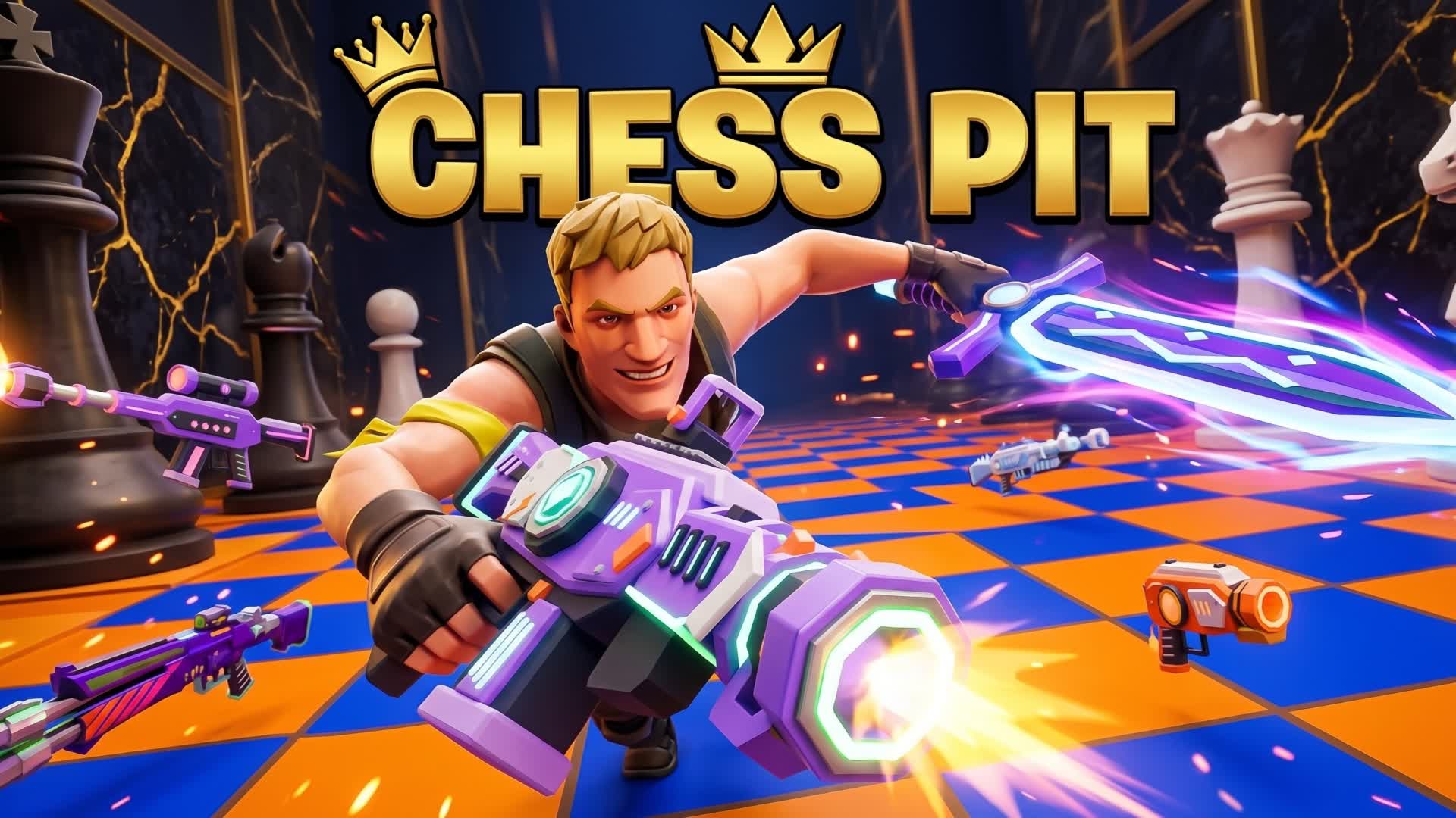 CHESS PIT — Fortnite Creative map