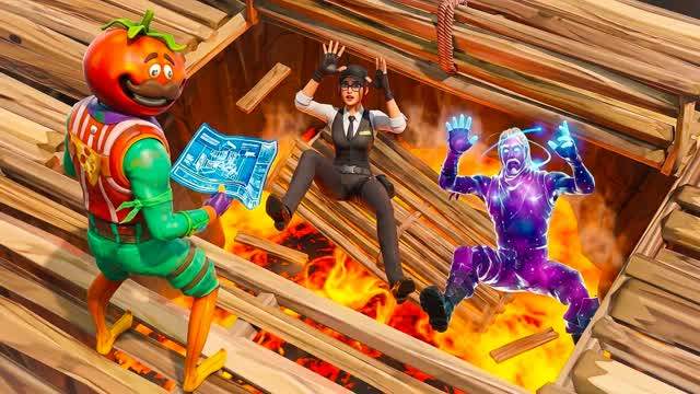 طيحني بالأدت | EDIT WARS 🌋📝 — Fortnite Creative map
