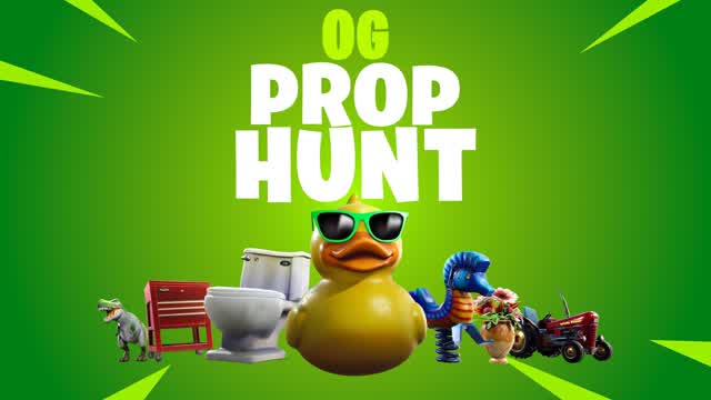 OG PROP HUNT — Fortnite Creative map cover art