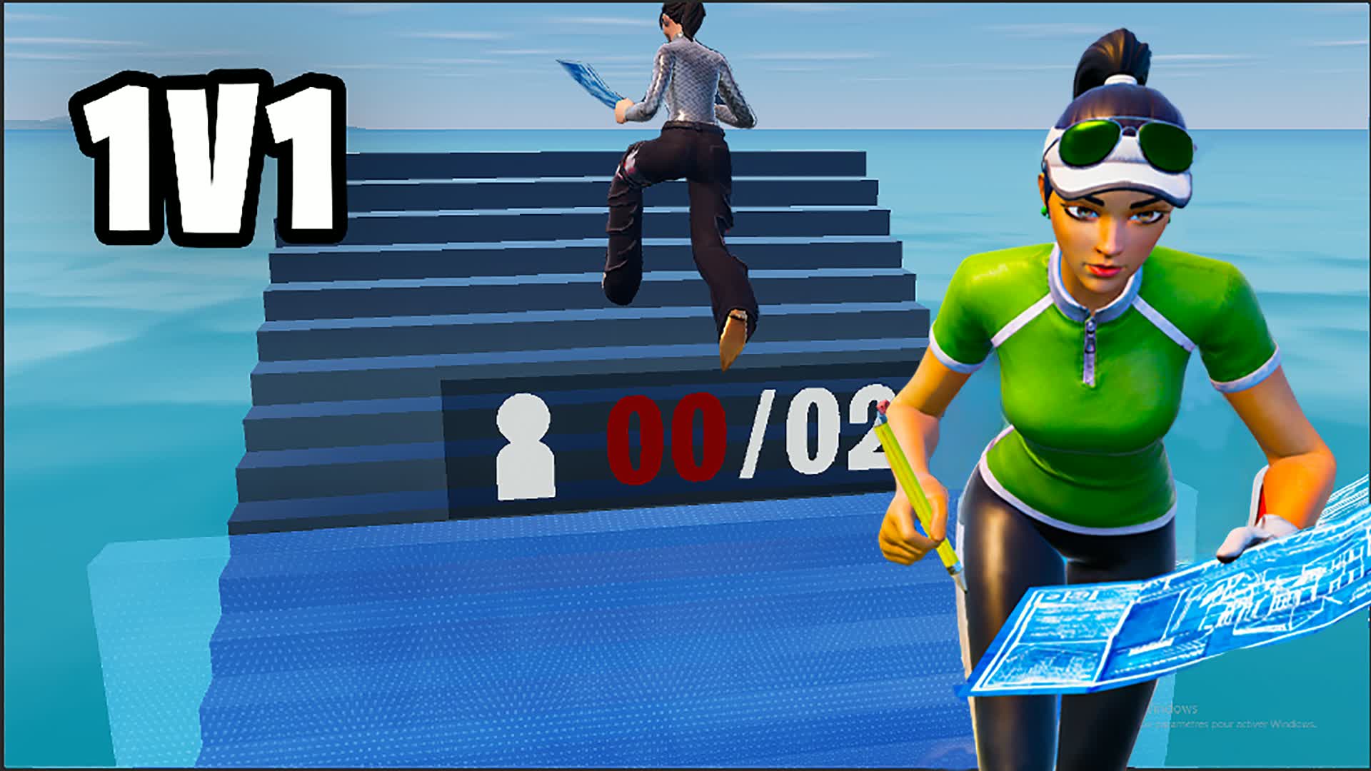 1V1 BF [RYZE] — Fortnite Creative map
