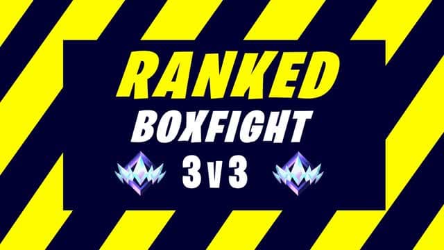 3V3 Ranked Box PVP — Fortnite Creative map cover art