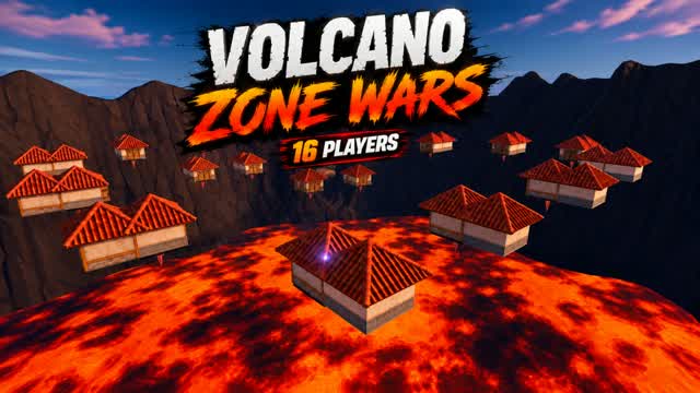 Volcano-Air Zonewars — Fortnite Creative map